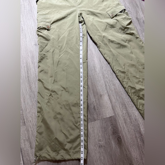 Emory Park Baggy cargo Trousers Sage Green Women’s size Small - Picture 6 of 8